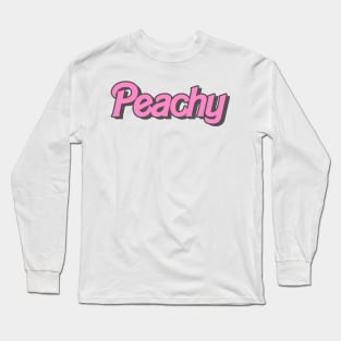 Peachy Long Sleeve T-Shirt